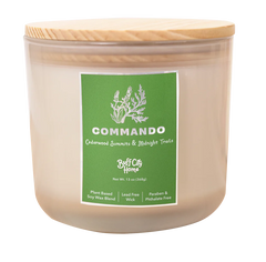 Commando 2-Wick Candle